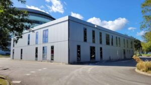 Construction de bureau hors-site par Nextensia Tertiaire